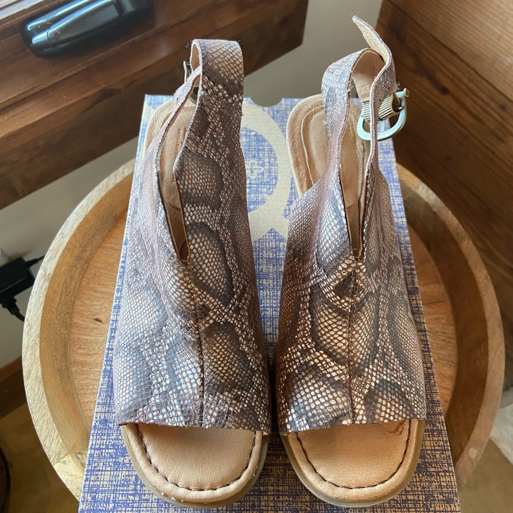 Born Animal Print Heels